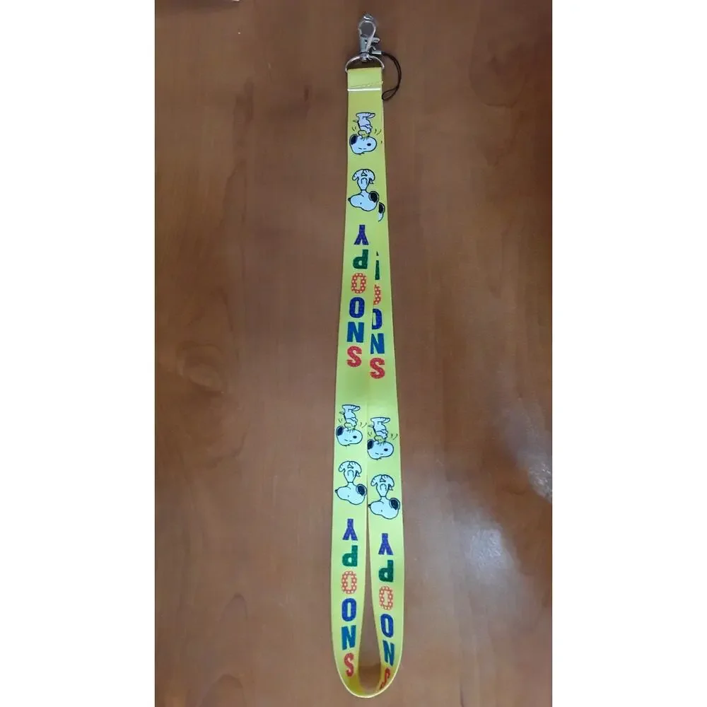 Snoopy Lanyard Say It Loud, Say It Yellow, Say It Snoopy!